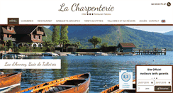Desktop Screenshot of la-charpenterie.com